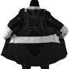 Black Psycho Rangers AOP Hooded Cloak Coat NO HOOD Mockup - Power Rangers Mall