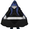 Blue Psycho Rangers AOP Hooded Cloak Coat MAIN Mockup - Power Rangers Mall