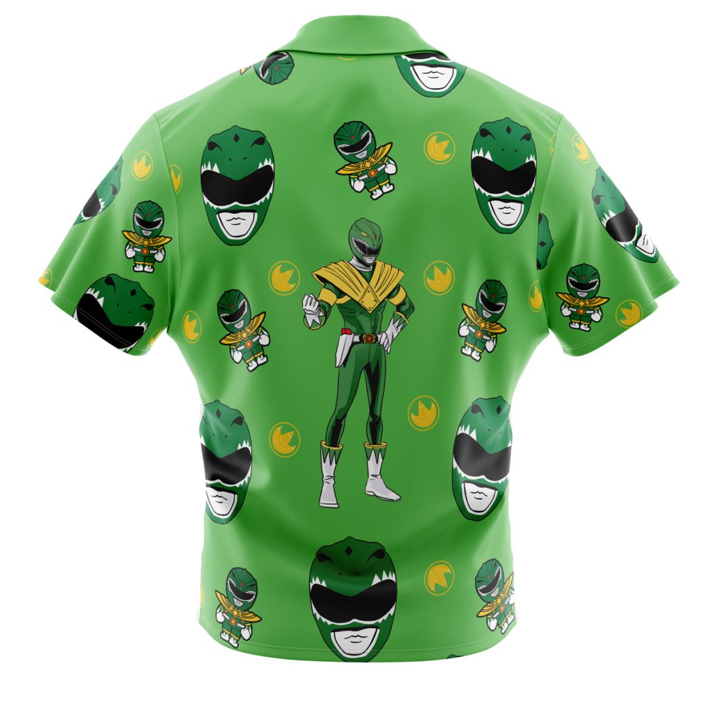 Button Up Hawaiian Shirt back 81 - Power Rangers Mall