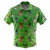 Button Up Hawaiian Shirt front new 26 - Power Rangers Mall