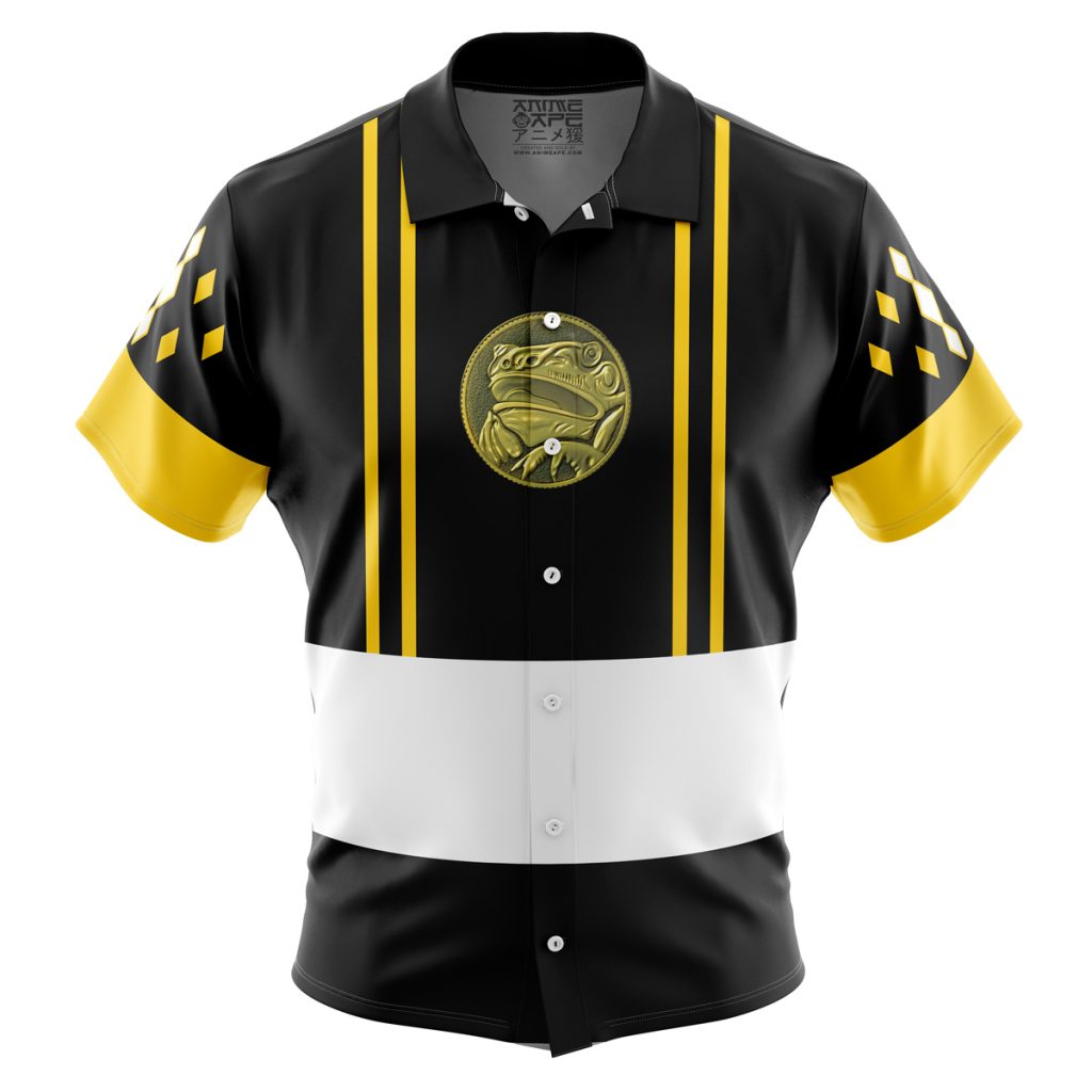 Button Up Hawaiian Shirt front new 9 - Power Rangers Mall