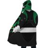 Green Psycho Rangers AOP Hooded Cloak Coat SIDE Mockup - Power Rangers Mall