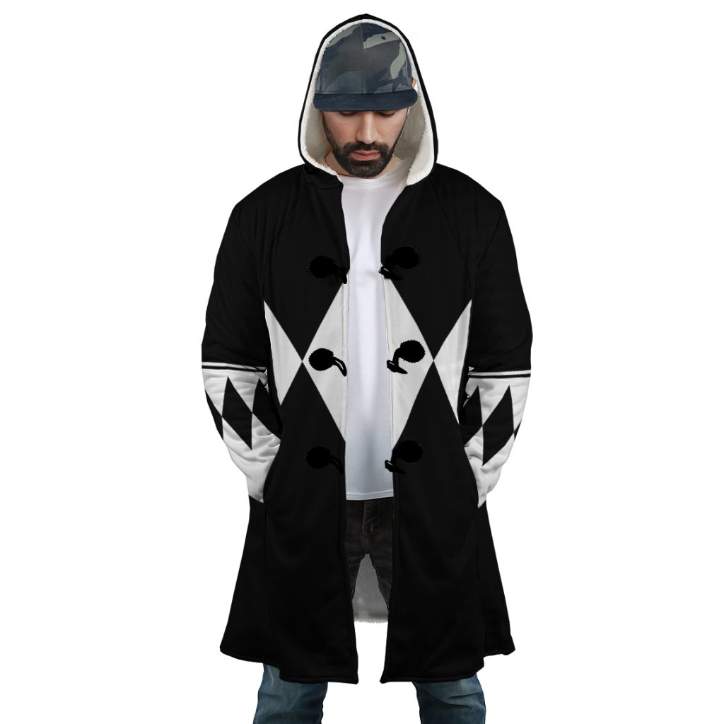 Hooded Cloak Coat front 5 - Power Rangers Mall