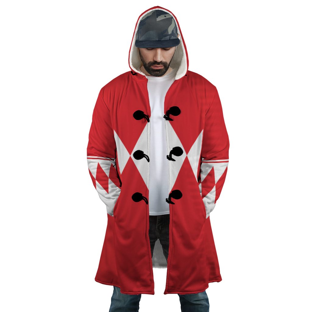 Hooded Cloak Coat front 8 - Power Rangers Mall