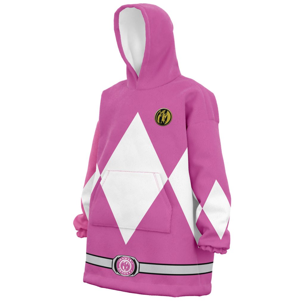 Oodie Oversized Blanket Hoodie front left 18 - Power Rangers Mall