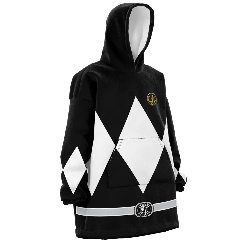 Oodie Oversized Blanket Hoodie front right - Power Rangers Mall