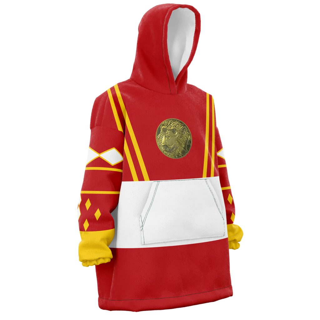 Oodie Oversized Blanket Hoodie front right 17 - Power Rangers Mall