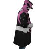 Pink Psycho Rangers AOP Hooded Cloak Coat RIGHT Mockup - Power Rangers Mall