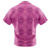 Pink Ranger Pattern PR Short Sleeve Hawaiian Shirt BACK mockup - Power Rangers Mall