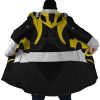 Yellow Psycho Rangers AOP Hooded Cloak Coat NO HOOD Mockup - Power Rangers Mall