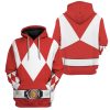 cosplay red power ranger custom t shirts hoodies apparel hd qm0102201 3d custom fleece hoodies 226136 - Power Rangers Mall