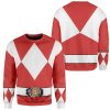 cosplay red power ranger custom t shirts hoodies apparel hd qm0102201 3d custom fleece hoodies 457066 - Power Rangers Mall