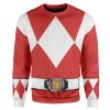 cosplay red power ranger custom t shirts hoodies apparel hd qm0102201 3d custom fleece hoodies long sleeve s 379438 - Power Rangers Mall