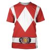 cosplay red power ranger custom t shirts hoodies apparel hd qm0102201 3d custom fleece hoodies t shirt s 705863 - Power Rangers Mall