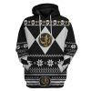 gearhuman 3d black power ranger custom tshirt hoodie apparel cw29108 3d apparel hoodie s 718571 - Power Rangers Mall