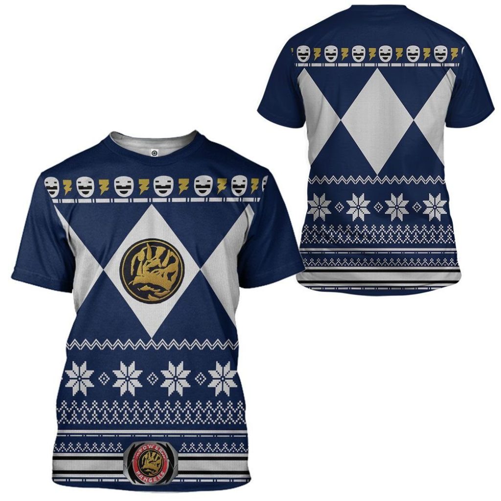 gearhuman 3d blue power ranger custom tshirt hoodie apparel cw29105 3d apparel 620322 e9c173b2 b497 48e2 8688 d01e9baaebe3 - Power Rangers Mall