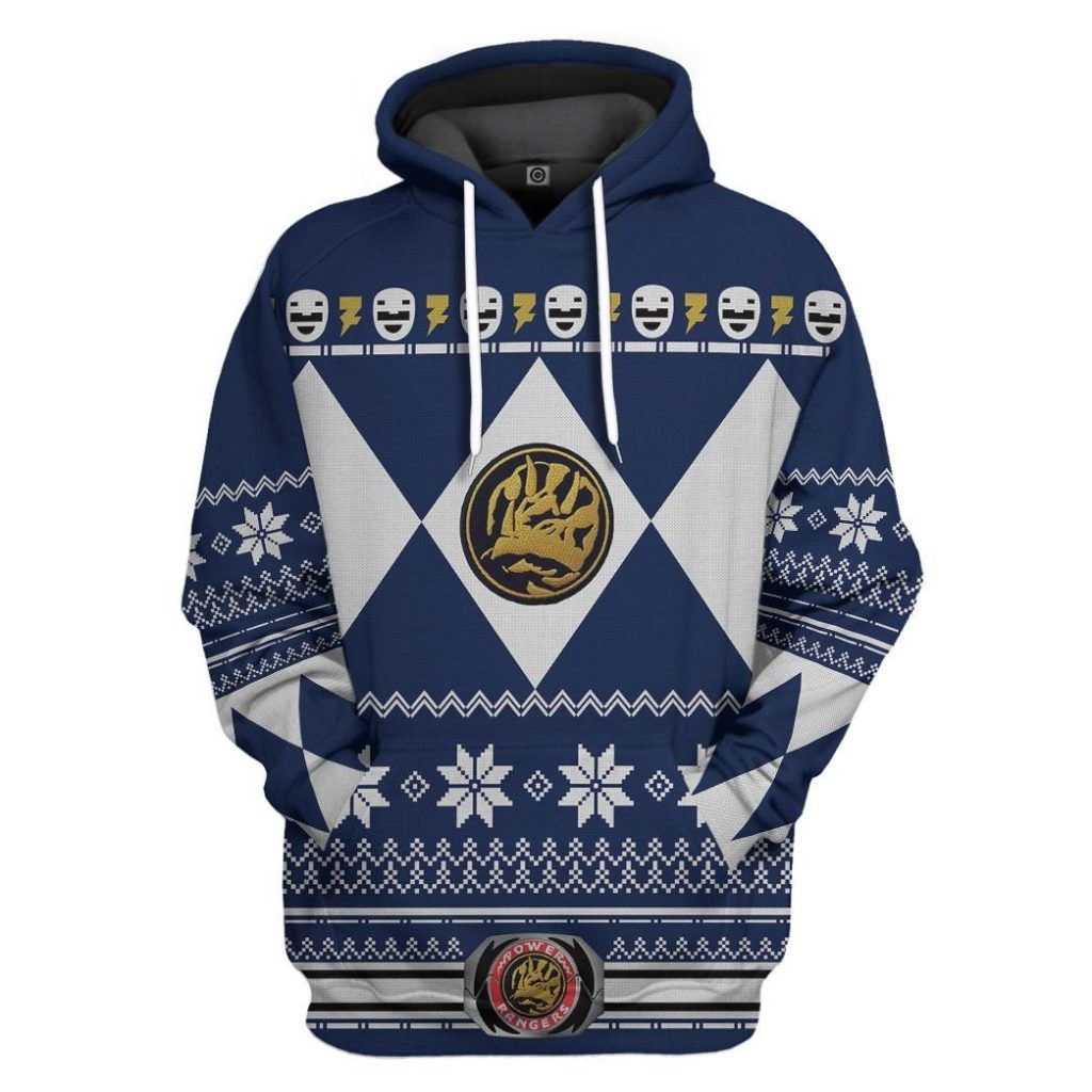 gearhuman 3d blue power ranger custom tshirt hoodie apparel cw29105 3d apparel hoodie s 923372 72e6d448 a88c 4a82 a568 3623e7ae4353 - Power Rangers Mall