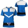 gearhuman 3d blue power rangers time force tshirt hoodie apparel gb15015 3d apparel 367356 - Power Rangers Mall