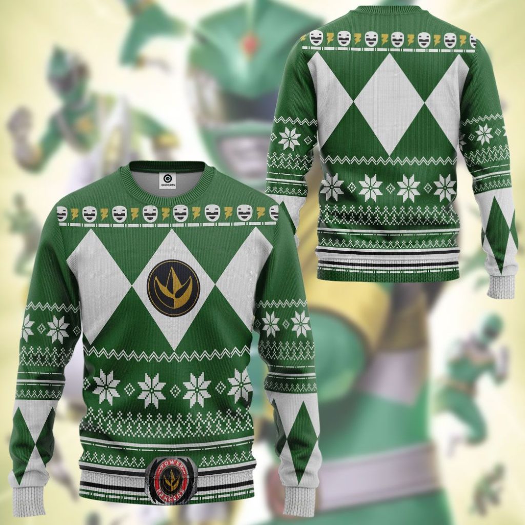 gearhuman 3d green power ranger custom tshirt hoodie apparel cw29104 3d apparel 188718 b14226b9 6e2e 4553 af39 3482d4c22976 - Power Rangers Mall