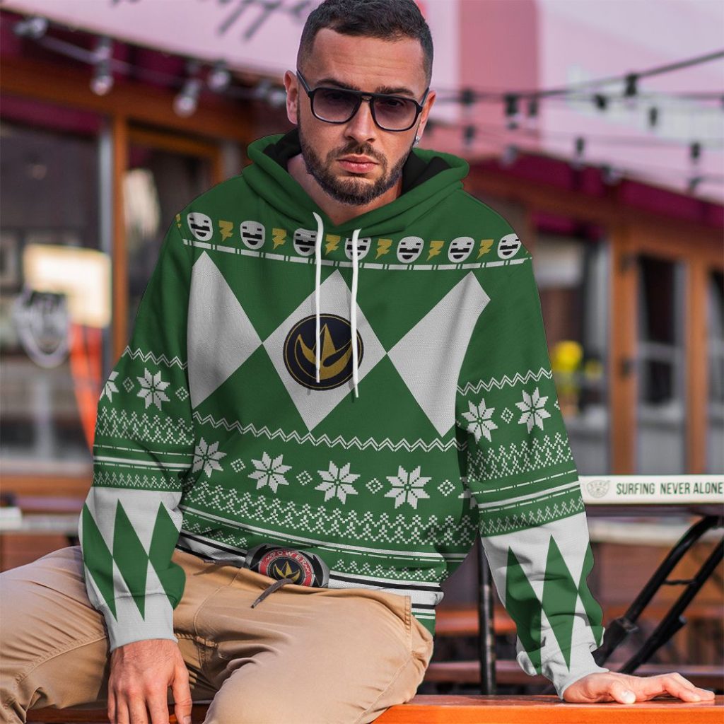 gearhuman 3d green power ranger custom tshirt hoodie apparel cw29104 3d apparel 455951 325579f1 a315 4bf0 bea4 176b89c87c72 - Power Rangers Mall