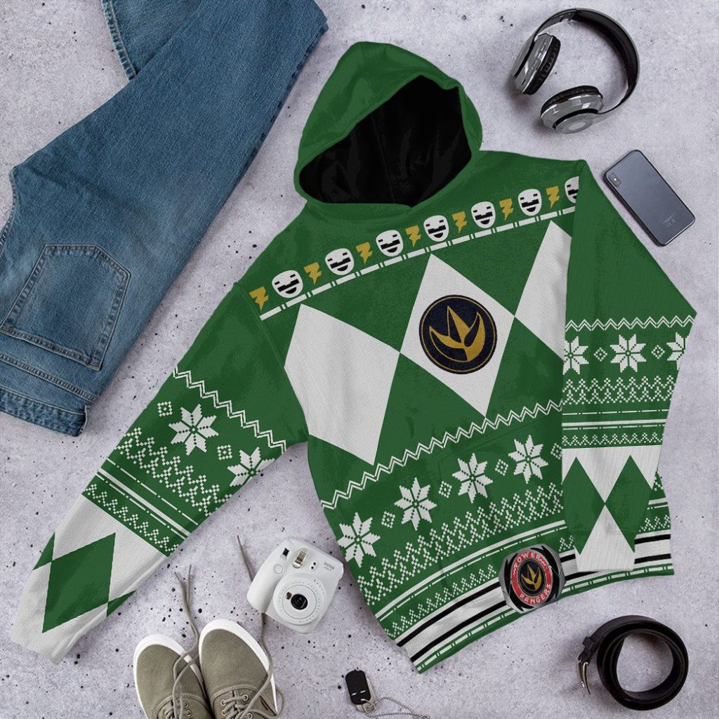 gearhuman 3d green power ranger custom tshirt hoodie apparel cw29104 3d apparel 982308 8a124b90 0fbc 4e49 a35a 11b61a681247 - Power Rangers Mall