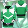 gearhuman 3d green power rangers time force tshirt hoodie apparel gb15019 3d apparel 733346 - Power Rangers Mall