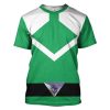 gearhuman 3d green power rangers time force tshirt hoodie apparel gb15019 3d apparel t shirt s 449939 - Power Rangers Mall