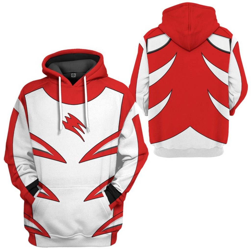 gearhuman 3d jungle fury red master mode power ranger tshirt hoodie apparel gb190119 3d apparel 588782 - Power Rangers Mall