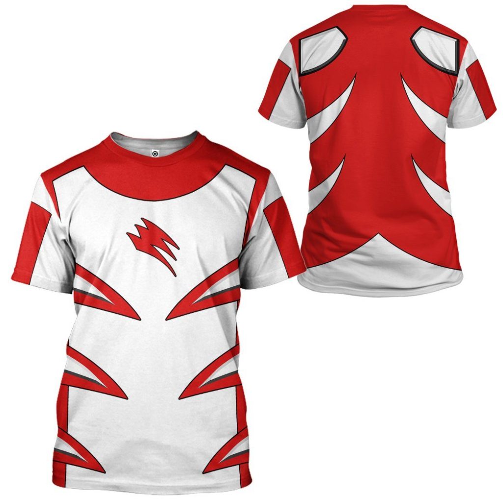 gearhuman 3d jungle fury red master mode power ranger tshirt hoodie apparel gb190119 3d apparel 963396 - Power Rangers Mall