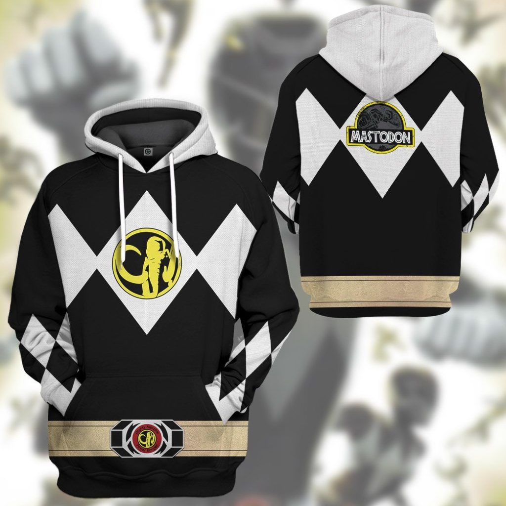 gearhuman 3d mighty morphin power ranger black tshirt hoodie apparel gk190113 3d apparel 174855 - Power Rangers Mall