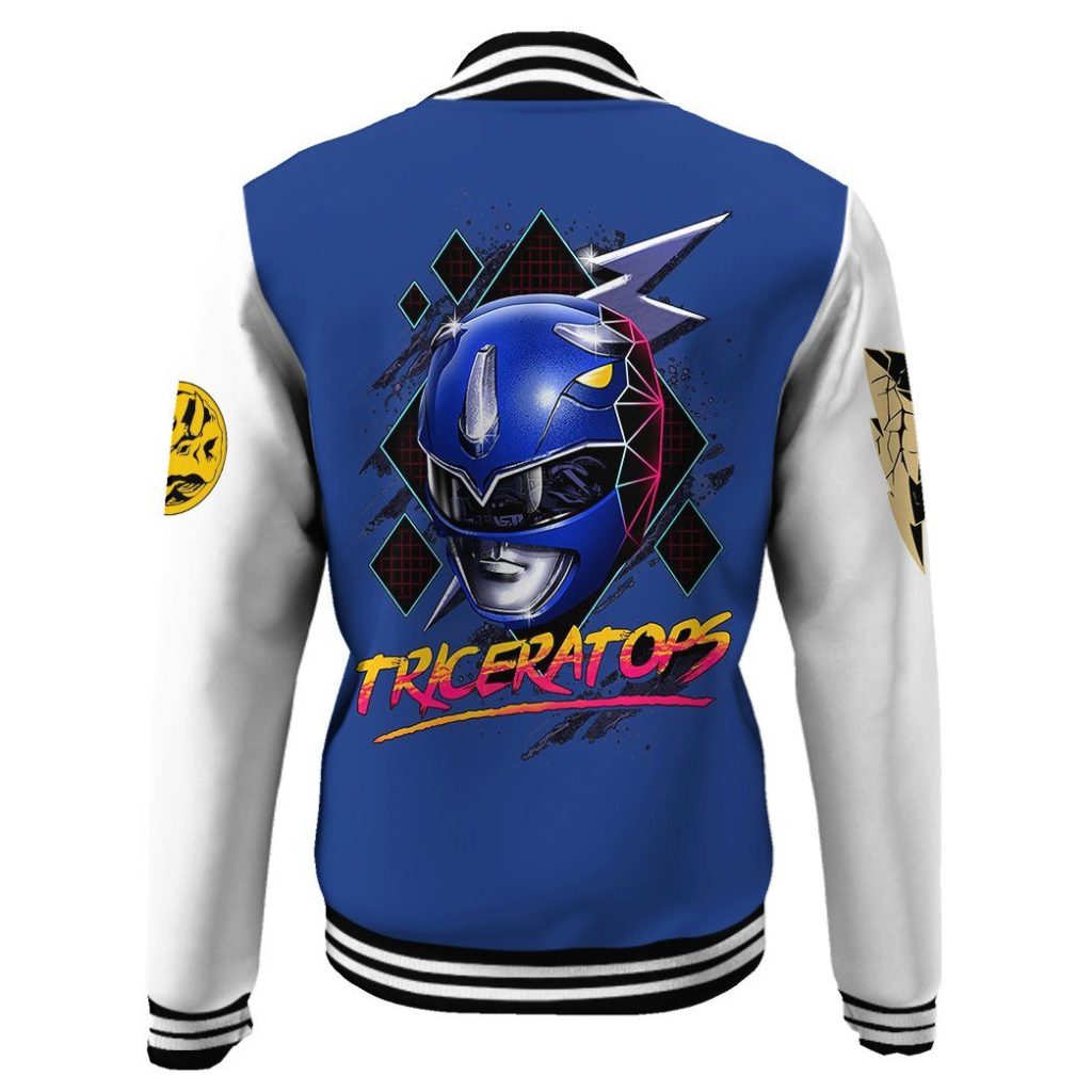 gearhuman 3d mighty morphin power ranger blue custom name baseball jacket gk20018 baseball jacket 859323 16f5a716 f366 43f9 abb2 3aba9e96e762 - Power Rangers Mall