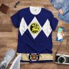 gearhuman 3d mighty morphin power ranger blue tshirt hoodie apparel gk190115 3d apparel 656249 - Power Rangers Mall