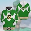 gearhuman 3d mighty morphin power ranger green tshirt hoodie apparel gk190112 3d apparel 612039 - Power Rangers Mall