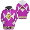 gearhuman 3d mighty morphin power ranger pink tshirt hoodie apparel gk190116 3d apparel 320577 - Power Rangers Mall