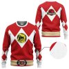 gearhuman 3d mighty morphin power ranger red tshirt hoodie apparel gk190110 3d apparel 273381 - Power Rangers Mall