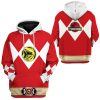 gearhuman 3d mighty morphin power ranger red tshirt hoodie apparel gk190110 3d apparel 623353 - Power Rangers Mall