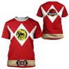 gearhuman 3d mighty morphin power ranger red tshirt hoodie apparel gk190110 3d apparel 954552 - Power Rangers Mall