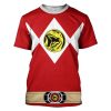 gearhuman 3d mighty morphin power ranger red tshirt hoodie apparel gk190110 3d apparel t shirt s 189677 - Power Rangers Mall