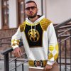 gearhuman 3d mighty morphin power ranger white tshirt hoodie apparel gk190111 3d apparel 219582 - Power Rangers Mall