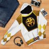 gearhuman 3d mighty morphin power ranger white tshirt hoodie apparel gk190111 3d apparel 445391 - Power Rangers Mall