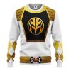 gearhuman 3d mighty morphin power ranger white tshirt hoodie apparel gk190111 3d apparel long sleeve s 324974 - Power Rangers Mall