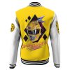 gearhuman 3d mighty morphin power ranger yellow custom name baseball jacket gk200113 baseball jacket 550031 - Power Rangers Mall