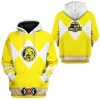 gearhuman 3d mighty morphin power ranger yellow tshirt hoodie apparel gk190114 3d apparel 373754 - Power Rangers Mall