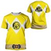 gearhuman 3d mighty morphin power ranger yellow tshirt hoodie apparel gk190114 3d apparel 809180 - Power Rangers Mall