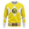 gearhuman 3d mighty morphin power ranger yellow tshirt hoodie apparel gk190114 3d apparel long sleeve s 931276 - Power Rangers Mall