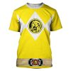 gearhuman 3d mighty morphin power ranger yellow tshirt hoodie apparel gk190114 3d apparel t shirt s 173478 - Power Rangers Mall