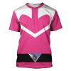 gearhuman 3d pink power rangers time force tshirt hoodie apparel gb15017 3d apparel t shirt s 694393 - Power Rangers Mall