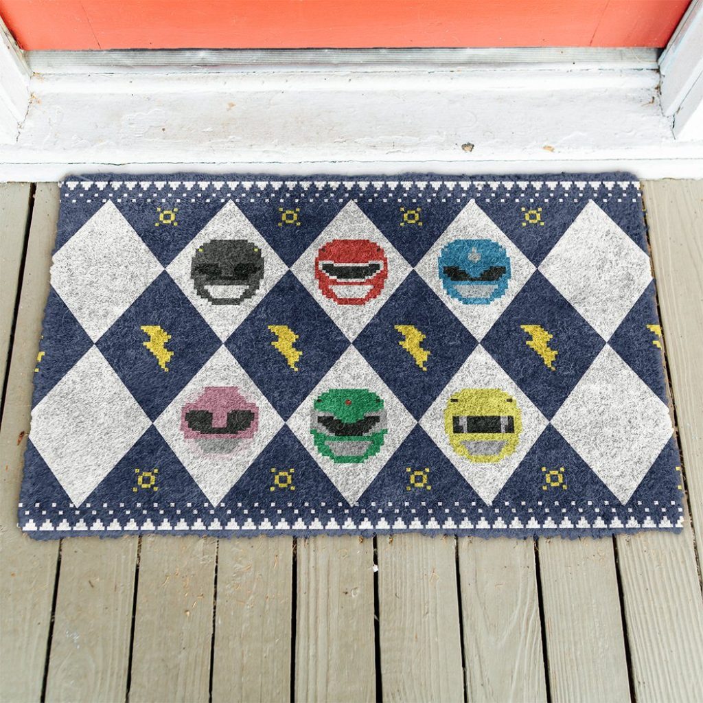 gearhuman 3d power ranger blue ugly doormat gv25018 doormat 719360 82f8cd8b 3c38 4aa6 a79f b19c26deacd9 - Power Rangers Mall