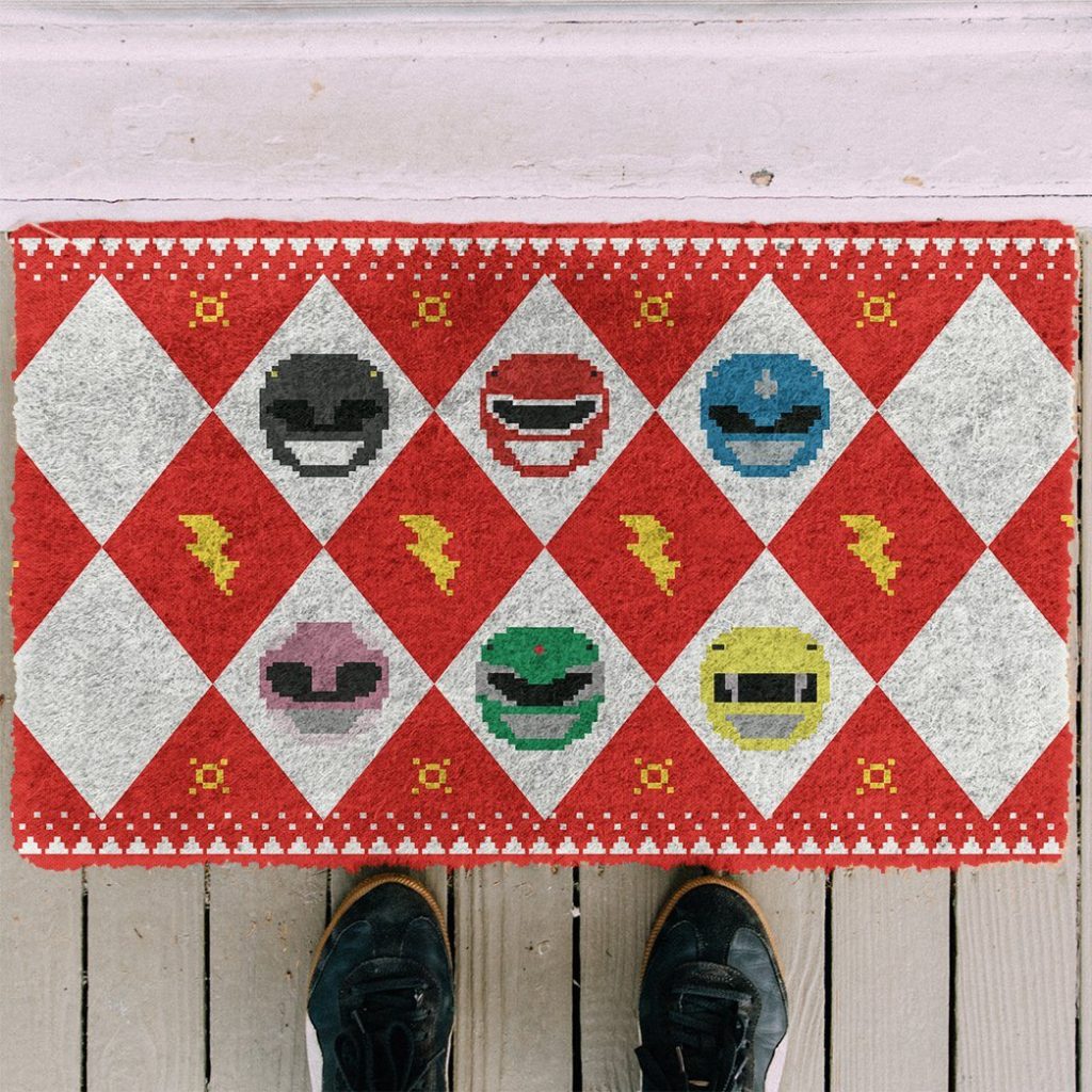 gearhuman 3d power ranger red ugly doormat gv25019 doormat 591053 bfb52b93 7a95 44b5 bb6a 9c4f81e364e6 - Power Rangers Mall