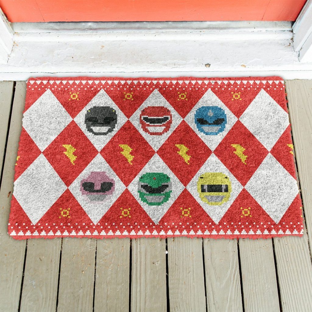 gearhuman 3d power ranger red ugly doormat gv25019 doormat 920101 72429ea0 3f52 4032 ad84 7078c9678980 - Power Rangers Mall